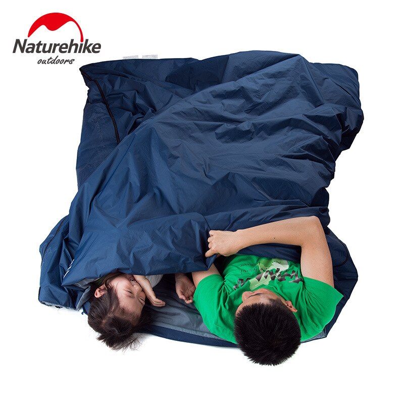 Naturehike 205*85cm sovepose forlænget kuvert bomuldssplejsning ultralet voksen bærbar udendørs camping vandreture 3 sæsoner