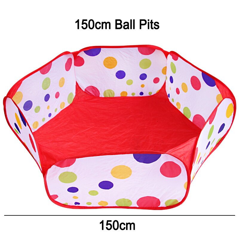 ! 25/50/100/200Pcs Baby Toy Ocean Ball Safe Non-toxic Tasteless Colorful Ball Toys Promote Your Baby's Understanding of Color: 150cm ball pits X