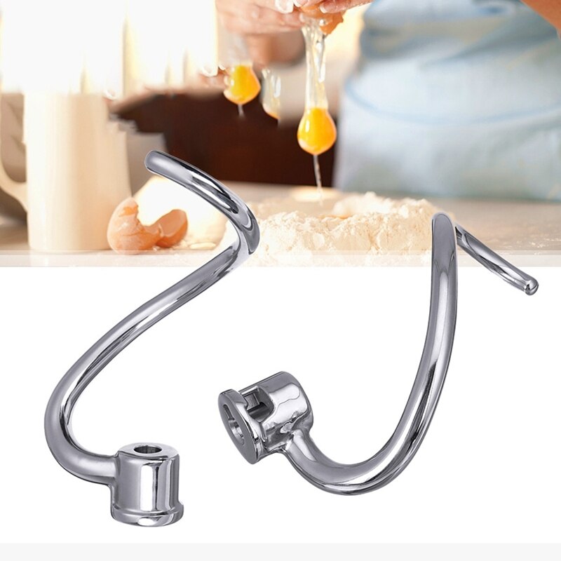 Stainless Steel Dough Hook Electric Mixer Attachment for Mixers Bread Cookie Dough Maker Tools