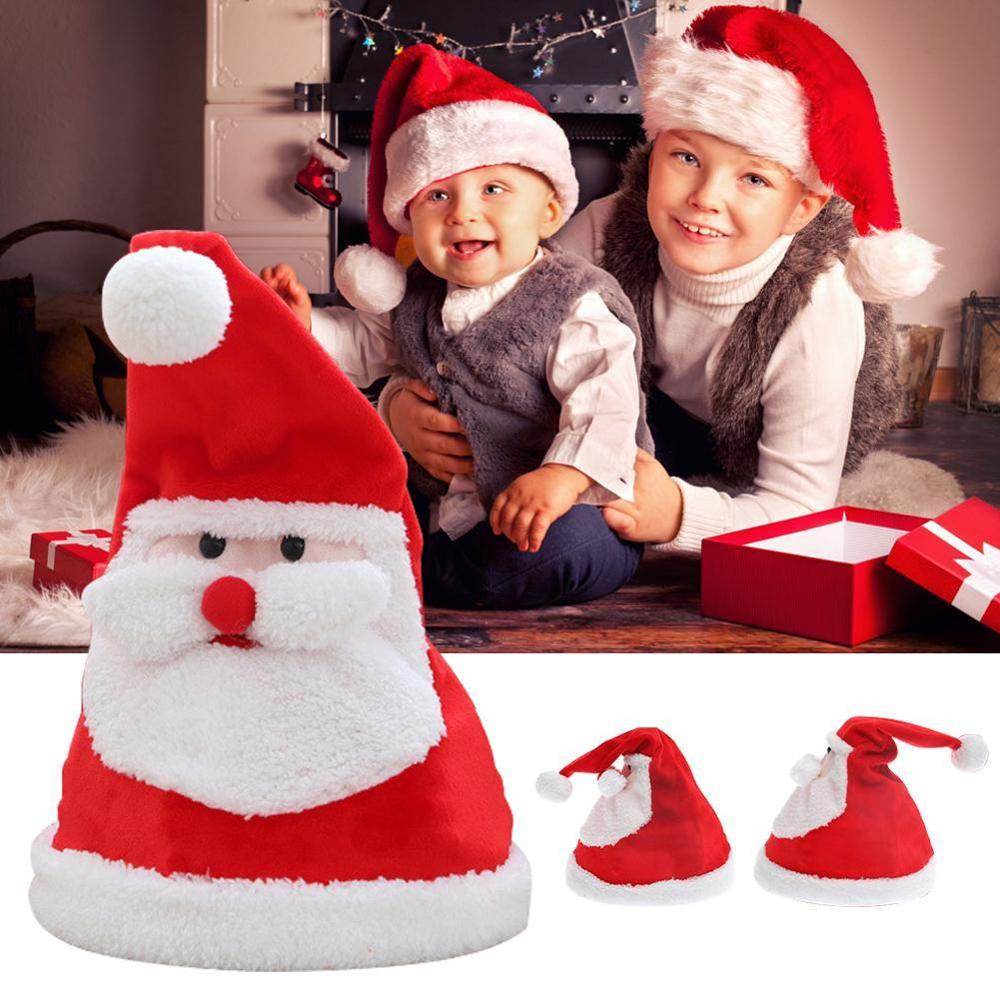 Elektrische Kerst Speelgoed Zingen Dansen Moving Kerstboom Hoed Elektrische kinderen Speelgoed Kinderen Kerstcadeau zonder Batterij
