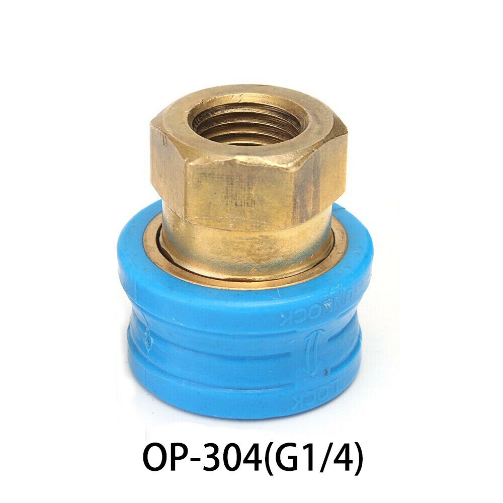 Female M22 G1/4 Male Connector Quick Release For Pressure Washer Equipment: OP 304 G1 4