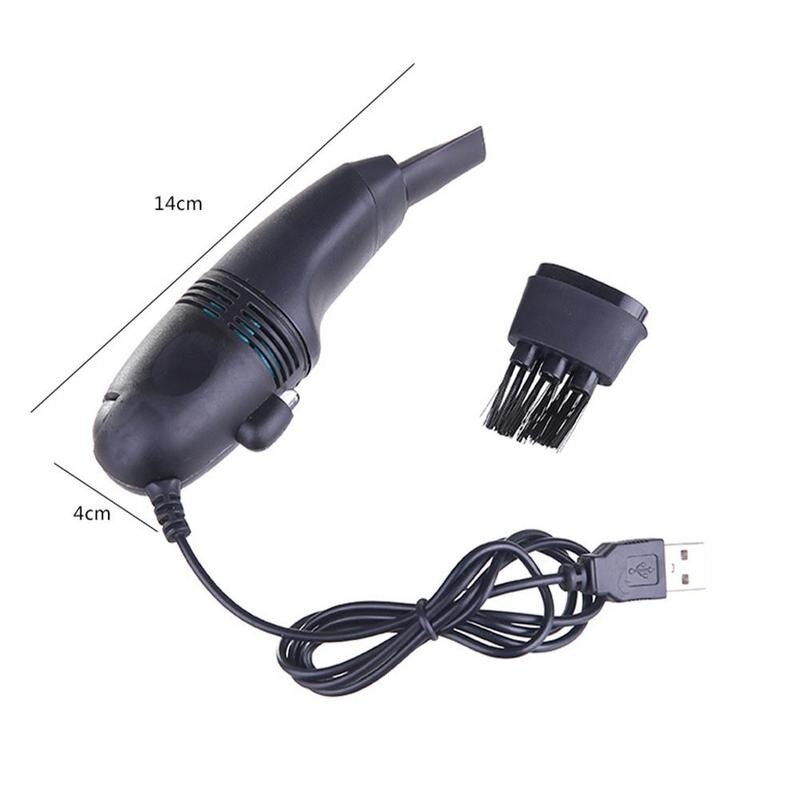 1p USB Keyboard Vacuum Cleaner PC Laptop Cleaner Computer Cleaning Kit Tool Remove Dust Brush Home Office Desk