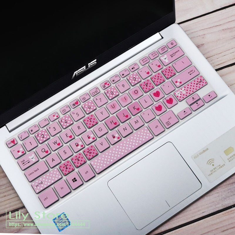 Til asus vivobook flip 14 tp401m tp401 tp401ca tp401ma tp410 tp410uf tp410ua tp410ur laptop 14 tommer tastaturbeskytter cover: Tegneserie