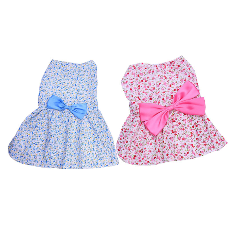 Hund Hochzeit Kleider Reizende Blumen Haustier Hund Kleid Für Kleine Hunde Herbst Chihuahua Mops Yorkie Kleidung Welpen Katze Kleidung 5 größen Neue