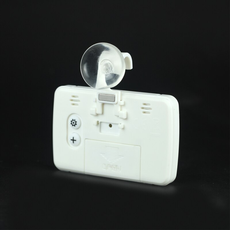 Newest LCD Household Digital Alarm Thermometer Indoor Wall-mounted Temperature Thermometer Humidity Hygrometer