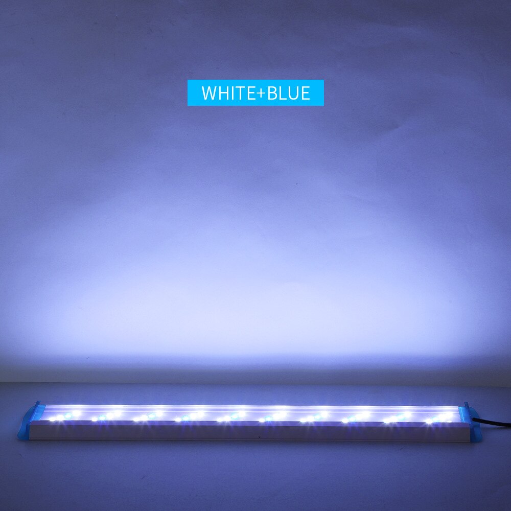 Super Slim LEDs Aquarium Lights Clip-on LED Plants Grow Light Aquatic Freshwater Lamps Waterproof Lamp For Fish Tanks 18-71CM