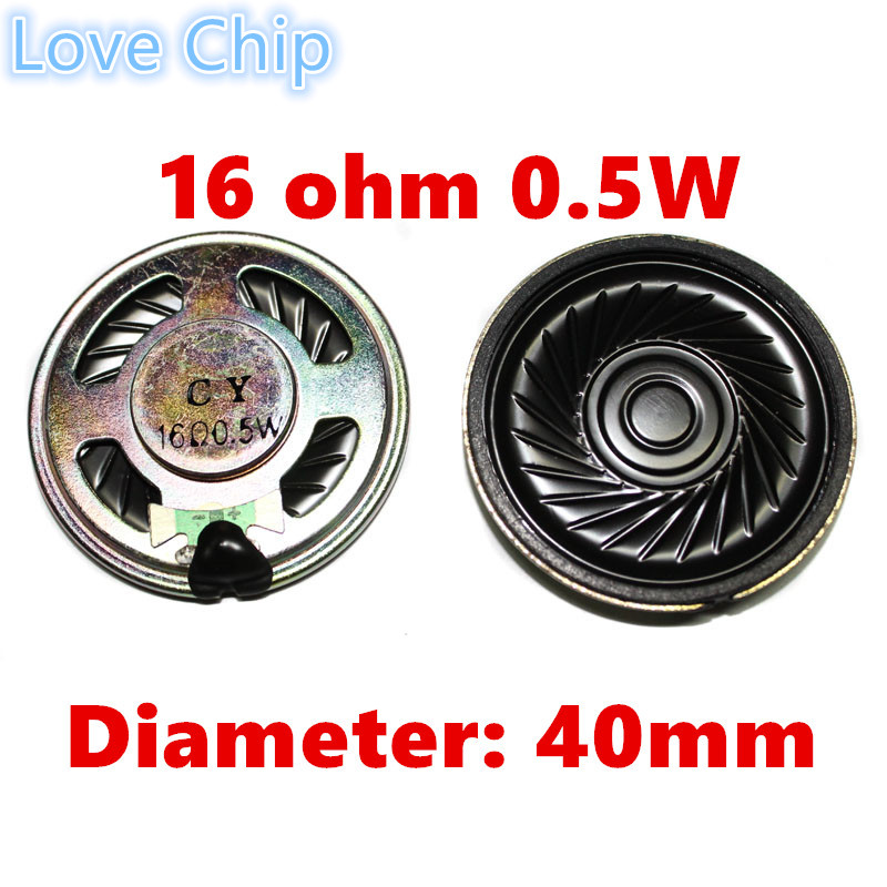 0.5W 1W 2W 8R 16R 32R Mini głośnik 8 Ohm 32 Ohm Średnica głośnika 20mm 23mm 26mm 28mm 30mm 32mm 36mm 40mm 45mm Głośnik: zgniły zielony