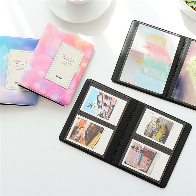 64 Zakken Photo Film Album Sterrenhemel 4 Kleur Voor Fujifilm Instax Mini 9, mini 8 7S 50 90 Fuji Instax Mini Films Fotopapier