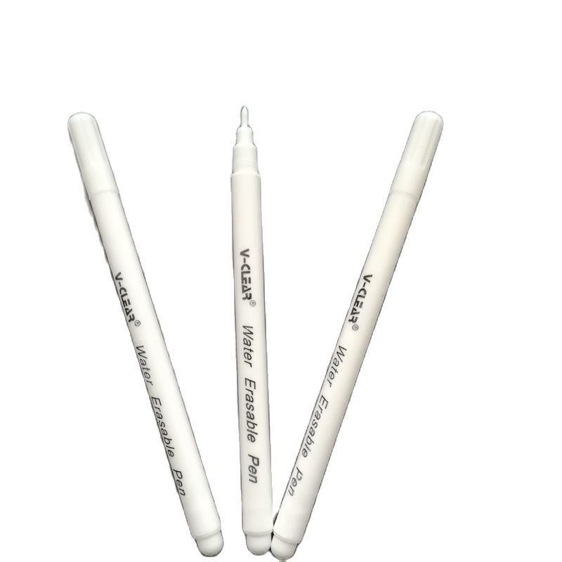 White Water Oplosbare Marker Pen Voor Donkere Stof Markering Pen 3 Pcs Textiel Marker Water Uitwisbare Pen Voor Donkere Lederen markering