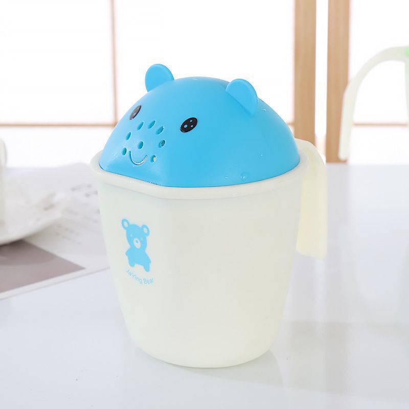 Leuke Baby Bad Caps Kids Bad Tool Waggel Shampoo Cup Kinderen Baden Bailer Baby Douche Lepels Kind Wassen Haar cup: G3