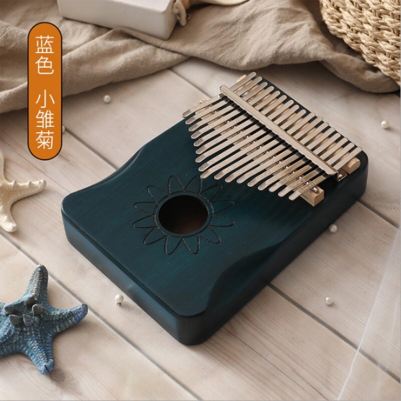 17 Keys Kalimba mahogany body Thumb Piano Portable Finger Piano Kalimba Made By Single Board High Wood Mahogany: 6
