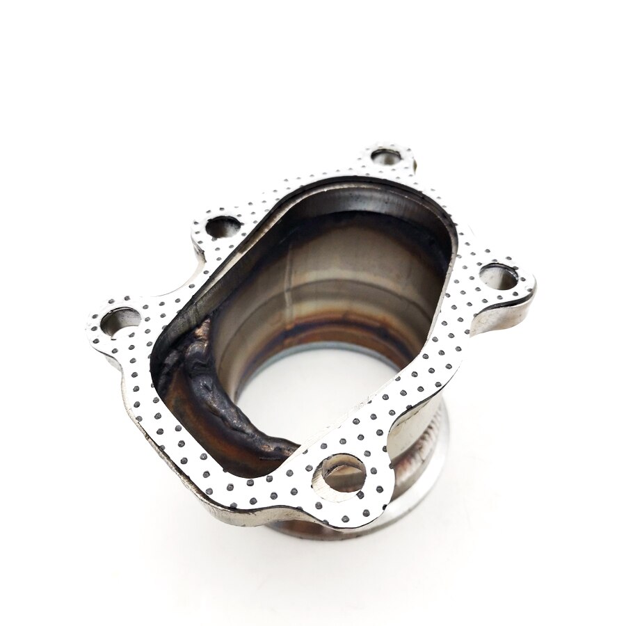 For GT25 GT28 T25 T28 Turbo Down Pipe 5 Bolt to 2.5" 63mm V band Flange Adapter