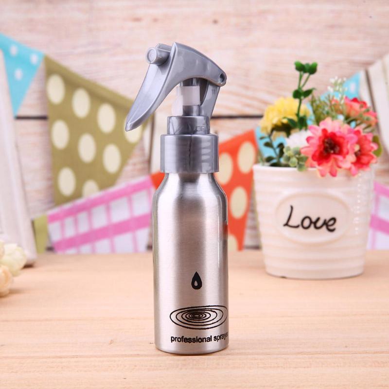 60ml Aluminum Hair Salon Sprayer Refillable Bottles Pro Hairdressing Water Spray Empty Applicator Bottles Salon Styling Tools