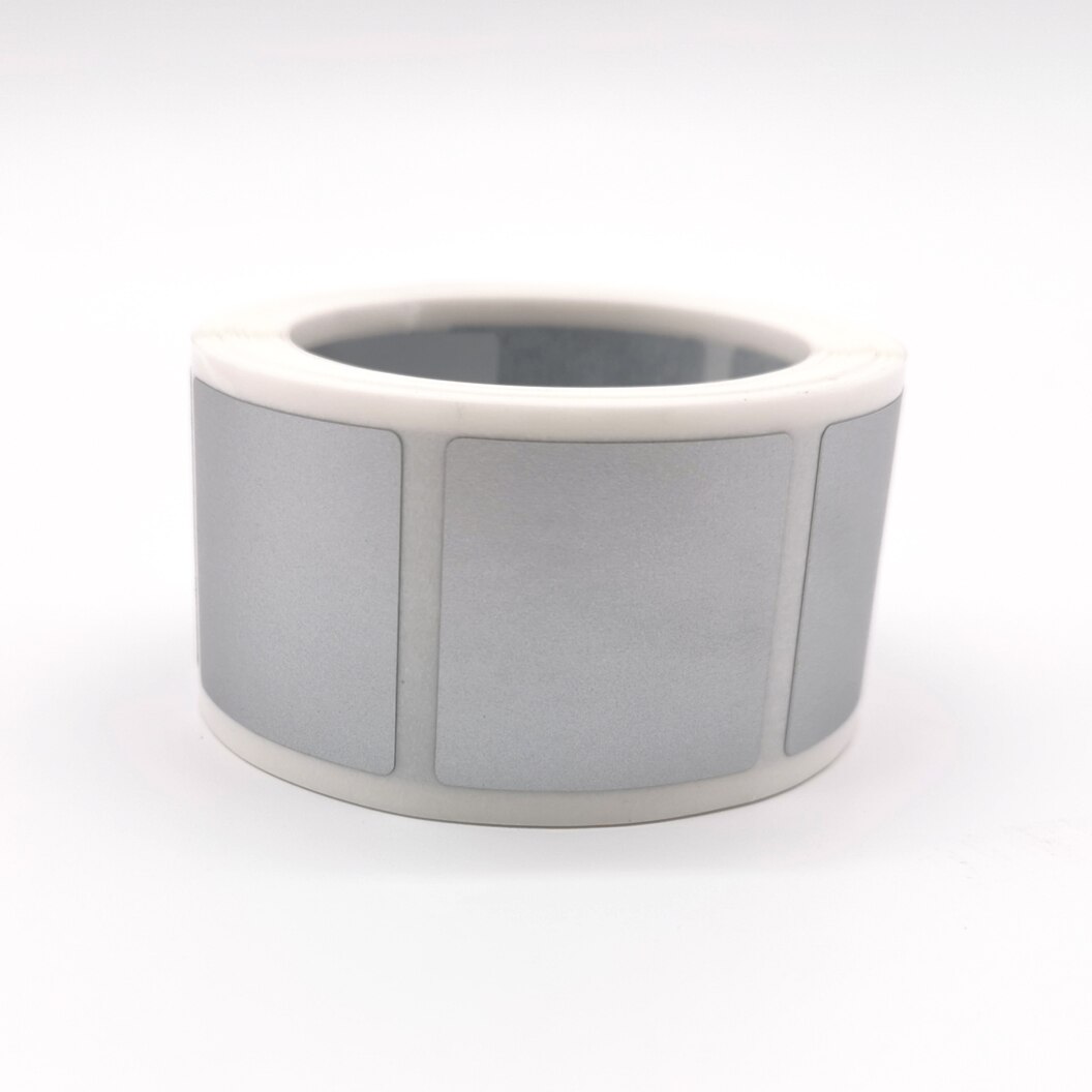 Autocollants à gratter carrés 25x25mm, 500 pièces, étiquette adhésive or argent, papeterie pour fête, jeu, carte de mariage