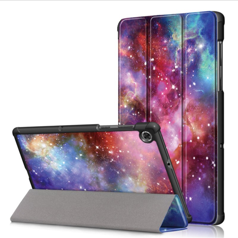 Hoesje voor lenovo tab  m10 fhd plus tb -x606f x606x 10.3 smart cover funda voor lenovo tab  m10 x505f x605 10.1 inch standaard shell + pen: Yhx