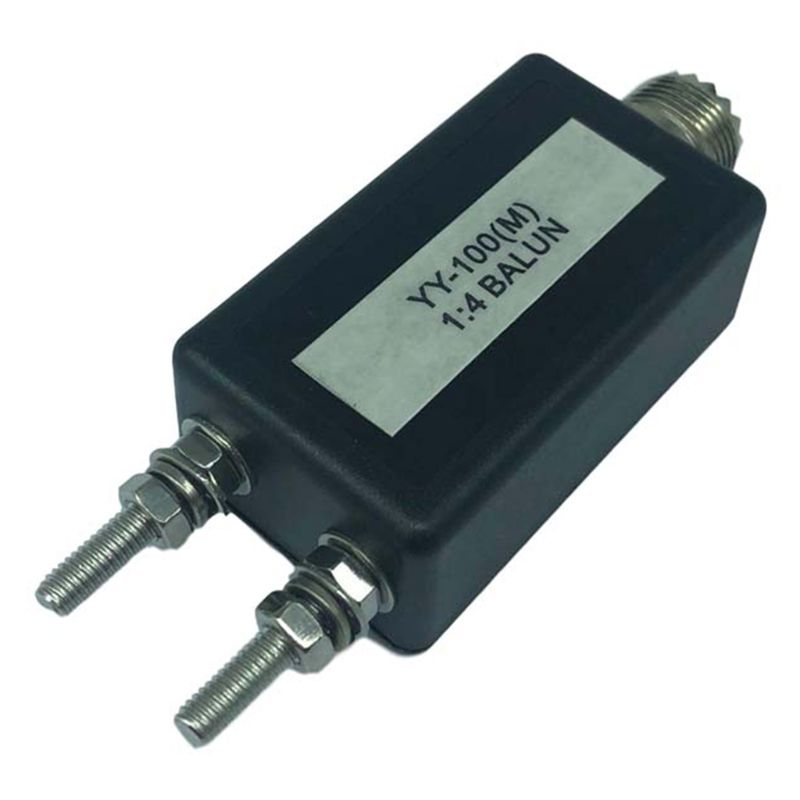 Nueva antena de onda corta 100W 1:4 HF Balun QRP Mini Baluns M tipo Frecuencia de interfaz