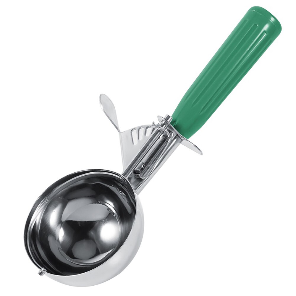 Stainless Steel Ice Cream Scoops with Plastic Handle Fruit Mash Spoon Ice Cream Ball Scoop Ice Cream Spoons Kitchen Tool