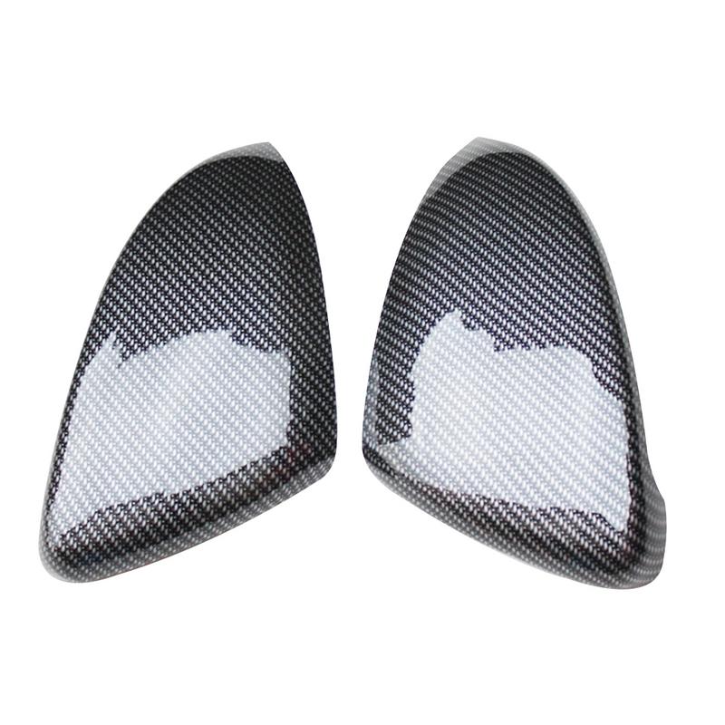 Kulfiber mønster bildør vingespejl dækker bakspejl til golf 7 gti  mk7 bil-styling