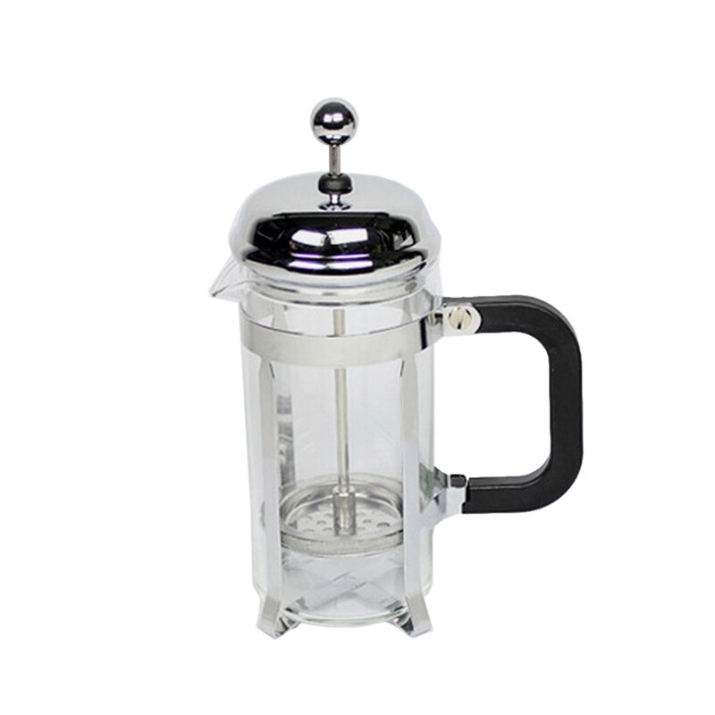 350ml Stainless Steel Glass Tea Coffee Cup french Plunger Press Maker: Default Title