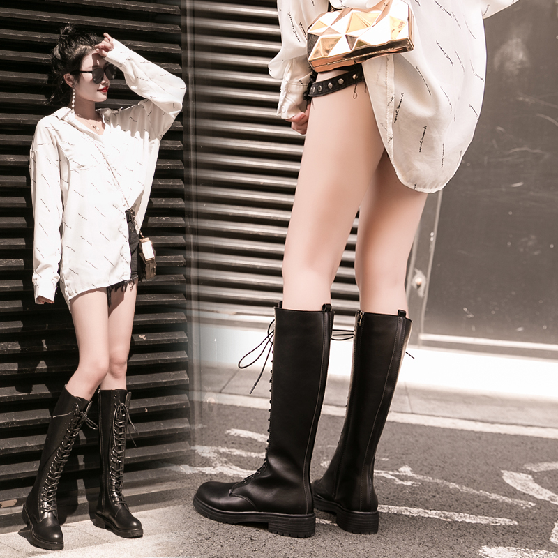 Sexy Slanke Vrouwen Wiggen Over De Knie Laarzen Hoge Hakken Platform Laarzen Slip Op Winter Laarzen Schoenen vrouw Boot