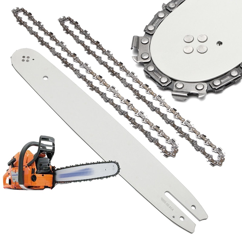 2x Kettingzaag Kettingen & 14 ''Zaagblad Voor Stihl Kettingzagen 017 MS170 HT70 MSE160