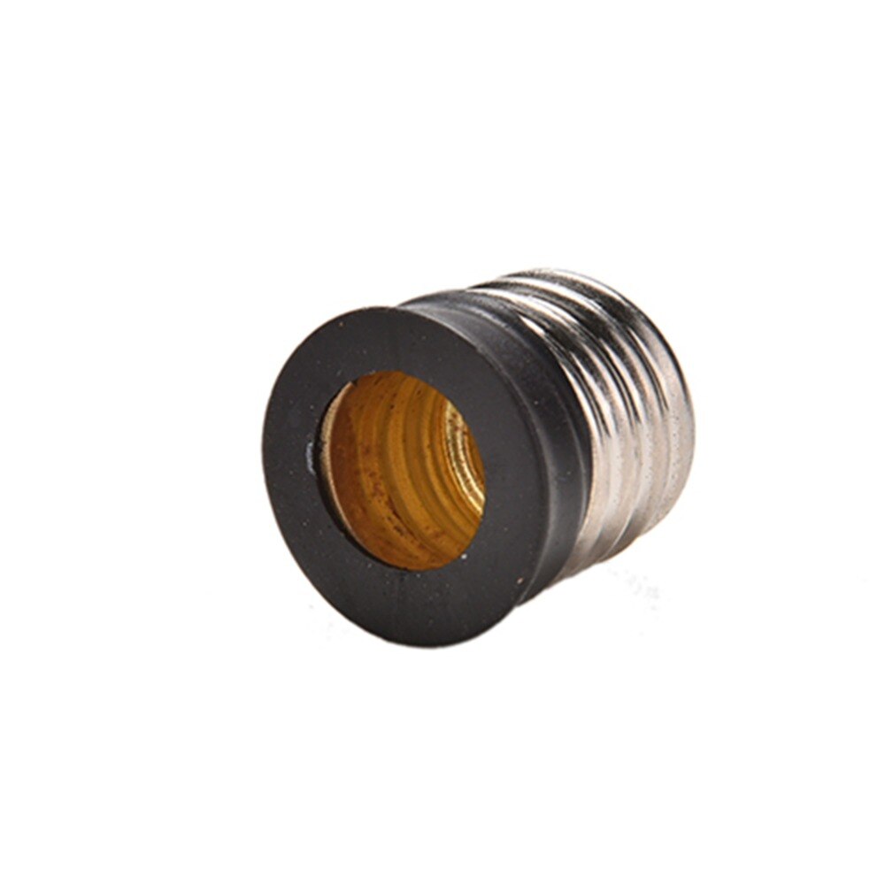 Novo e17 intermediário para e12 candelabros base de luz lâmpada soquete adaptador redutor titular