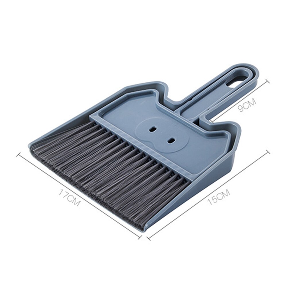 2Pcs Product Mini Sleepwear Desktop Sweep Small Desktop Sweep Broom Dustpan Cleaning Brush Table Corner Besom Cleaner