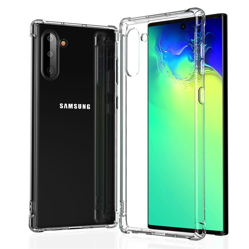 Airbag di Caso Della Copertura Trasparente Per Samsung Galaxy A10 A20 A30 A40 A50 A70 A10S A30S A50S A20S A10E A20E A2 core di Protezione Completa: For A51