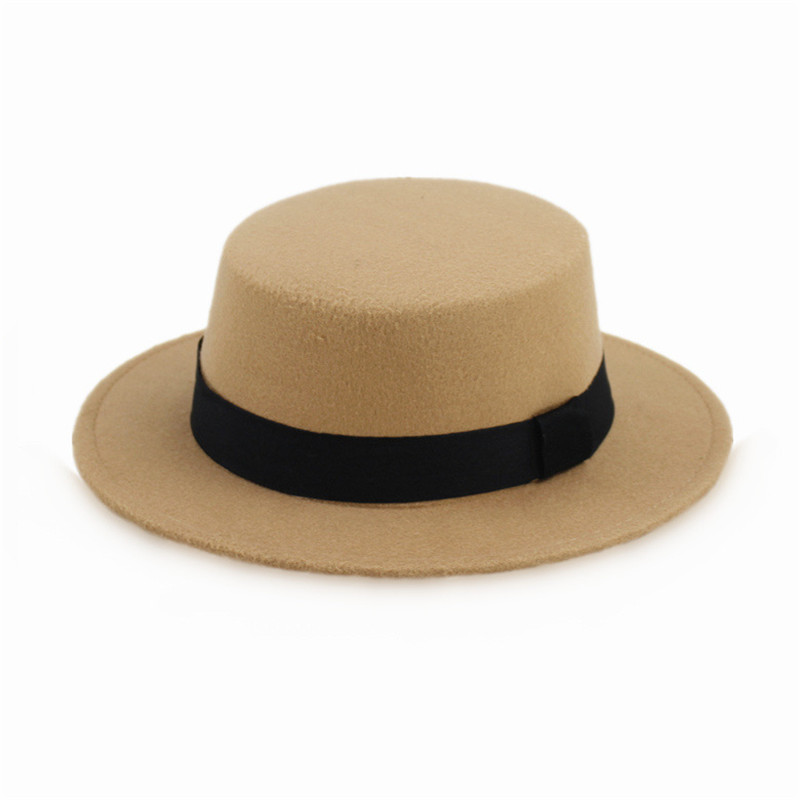 Children Kids Top Fedoras Hat Felt Vintage Gentleman Bucket Hat Wedding Party Festival Caps Craft 18colors Cosplay Costume