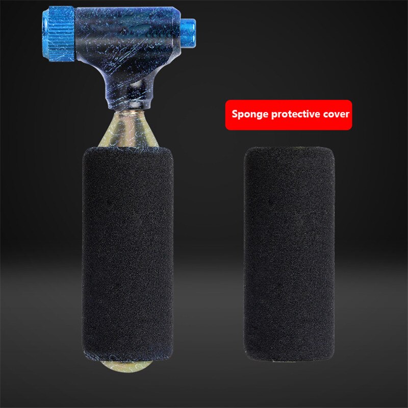 Pompe de vélo gonflable CO2 avec tête de bouteille d'air Portable, accessoire de gonflage d'air pour Valve universelle