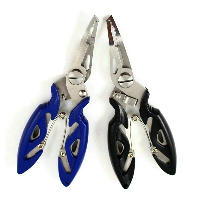 Vissen Tang Scissor Braid Line Lure Cutter Hook Remover Etc. Tackle Tool Snijden Vis Gebruik Tang Multifunctionele Schaar