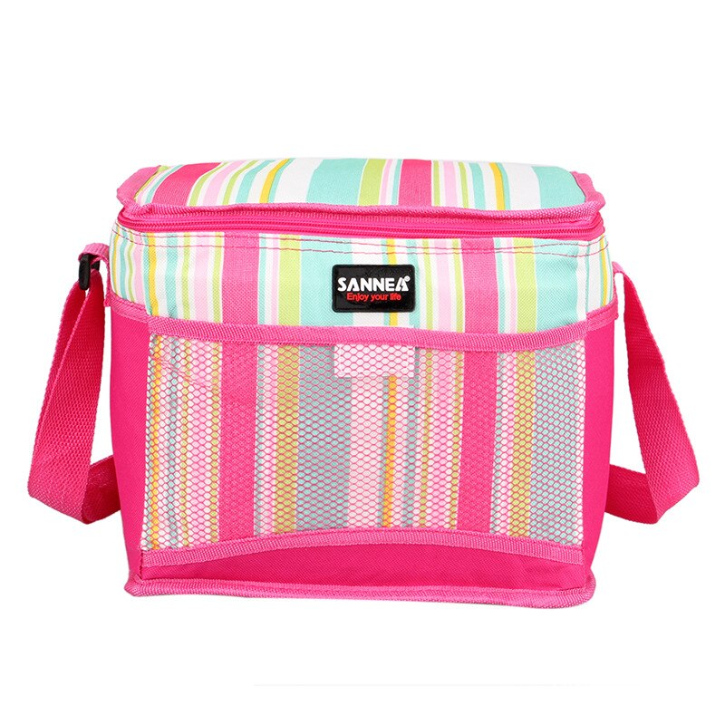 GUMST 10.5L Picknick lunch tas geïsoleerde koeltas ijs zak lunch box koeltas: Roze