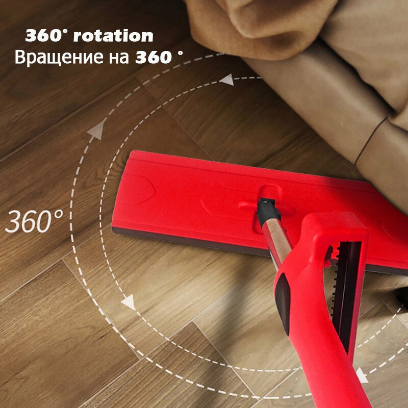 Husrengjøringe magi mikrofiber pads gulv skrubber maling stang mopp xiaomi lat mopa mopp til vask gulv rengjøringsverktøy