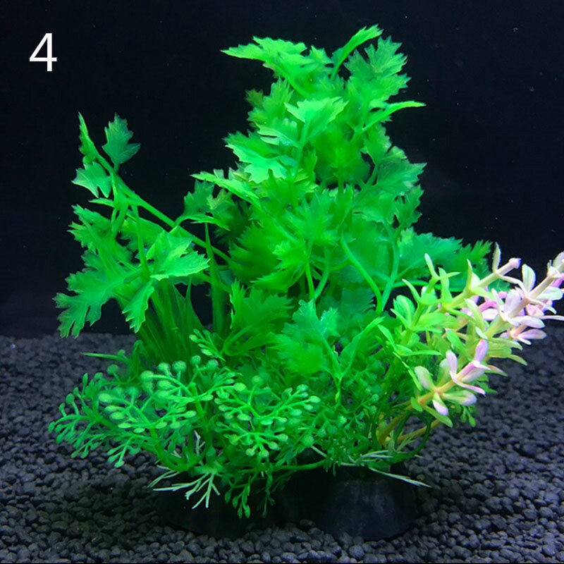 12 Soorten Aquarium Decoratieve Planten Waterplanten Decoratieve Fish Tank Decoratie Kunstplanten Accessoires Iandscaping 14Cm: 4