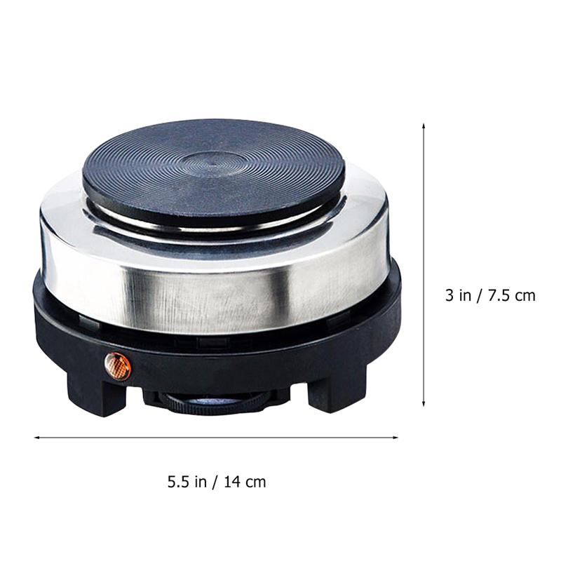 Electric Heating Stove 200V Household Mini Heating Furnace Portable Electric Stove Food Heating Stove Cookware (EU/US Plug)