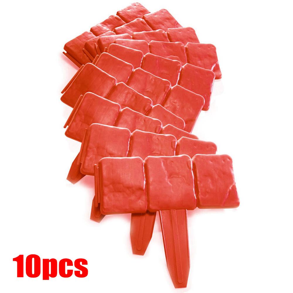10pcs Folding Landscape Orange Flower Fence-Path G... – Grandado