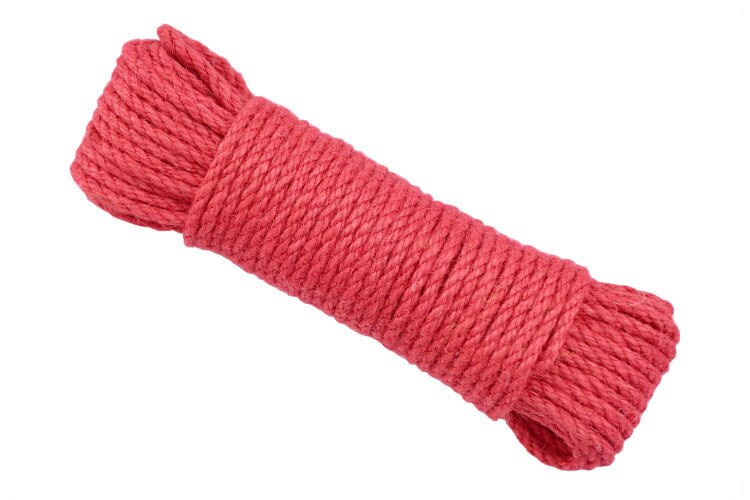 Cuerda de yute de Color Natural de 6mm de ancho, cordón macramé trenzado de cáñamo, artesanal, decoración hecha a mano para rascar mascotas, 20M: red 10m