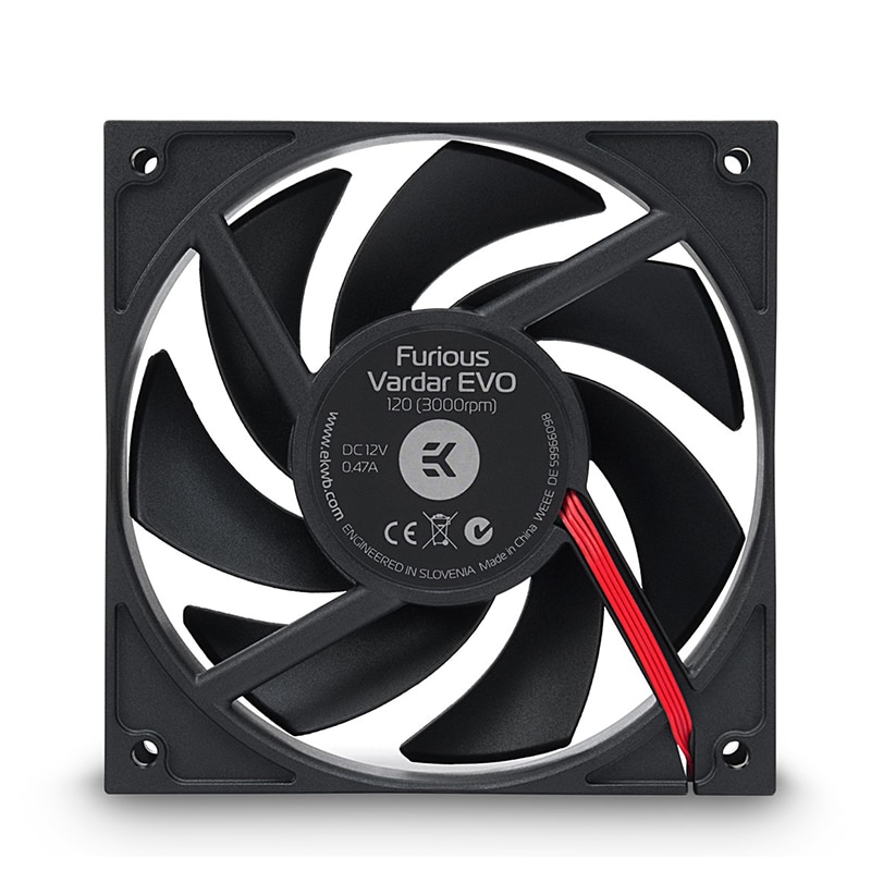 EK-Vardar EVO 140 black/white 700-2500pm for water cooling