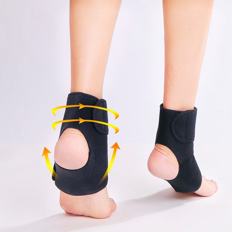 Support de cheville auto-chauffant avec aimants à infrarouge lointain, attelle de cheville saine