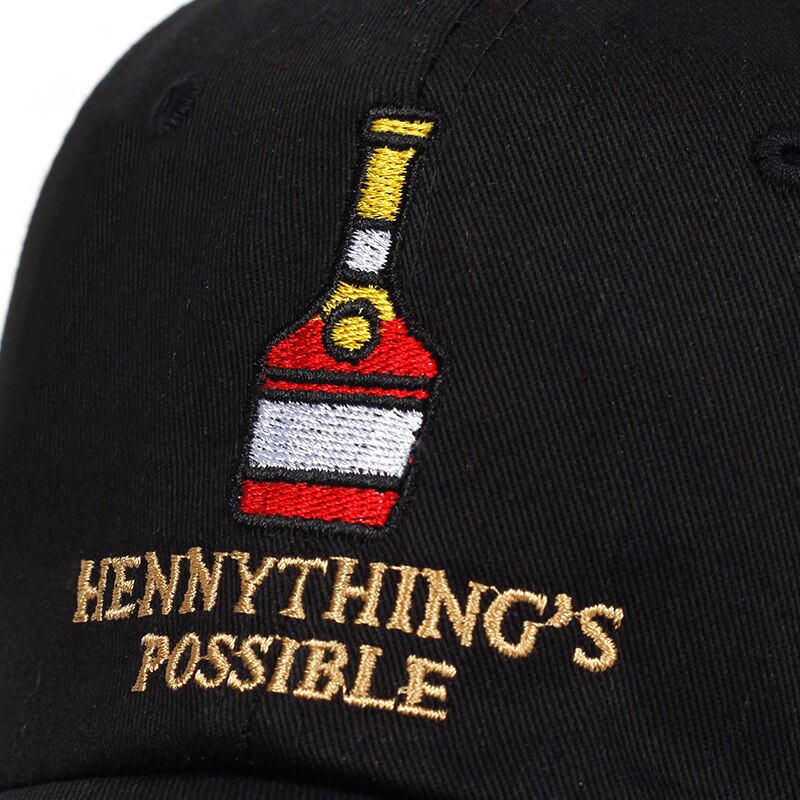 Ongestructureerde de rapper hennythings mogelijk vader hoed verstelbare baseball cap hiphop snapback golf cap vrouwen mannen trucker botten