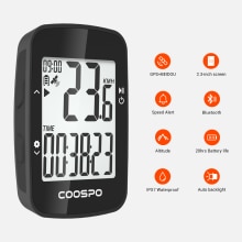Coospo BC26 Draadloze Fiets Computer Gps Waterdichte Racefiets Mtb Fiets Snelheidsmeter Kilometerteller Bluetooth5.0 Ant + App Sync