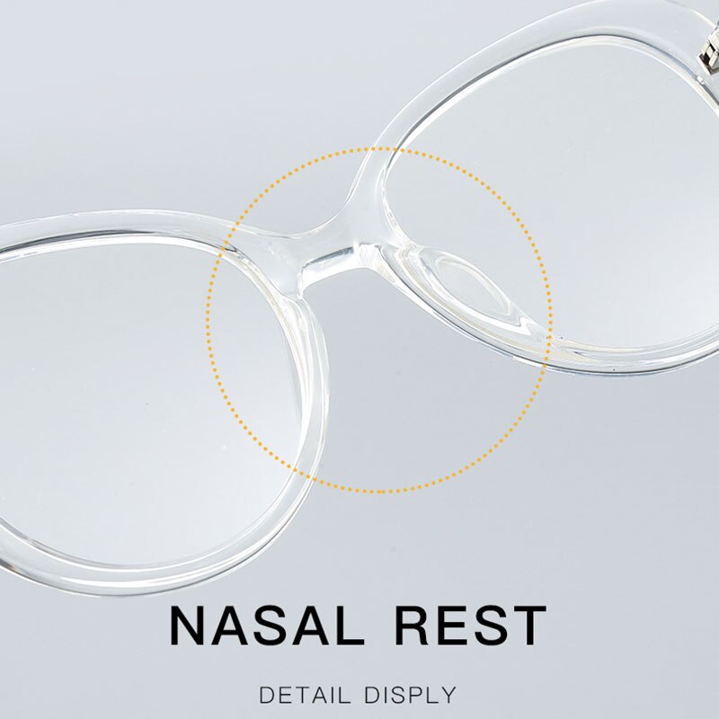Blue Light Blocking Glasses Frame for Women Eyewear Prescription Eyeglasses Full Rim Spectacles UV400