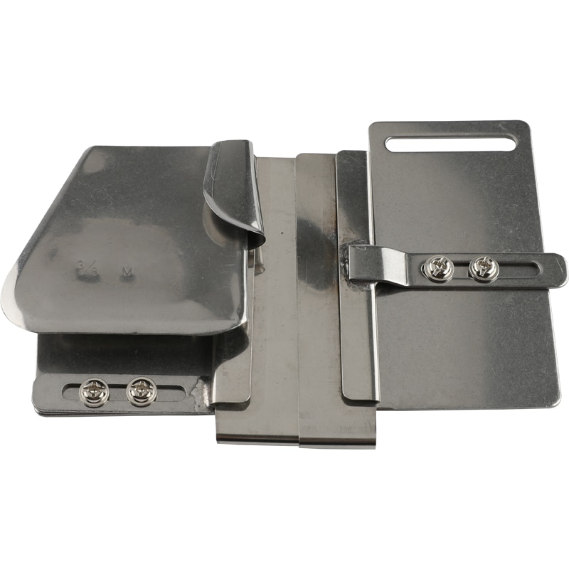 Industrial sewing tools,zipper installation,zipper positioner,efficient auxiliary tools,single needle machine accessories