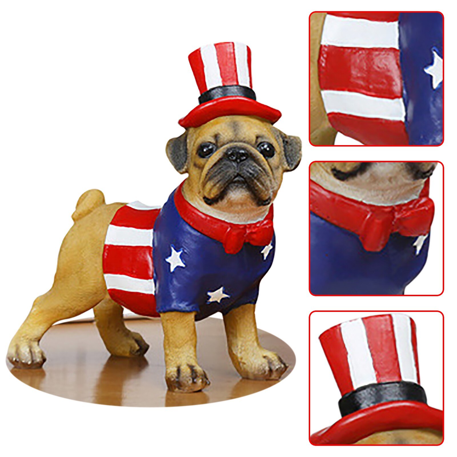 Decoration Desktop Office Resin Crafts Simulation Puppy