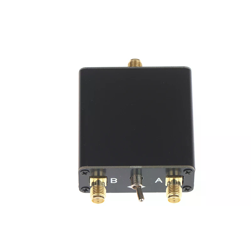 10W Hochfrequenz-RF-Schalter Manueller Antennenschalter Tragbarer SMA-Anschluss für Funk-Transceiver-Geräte