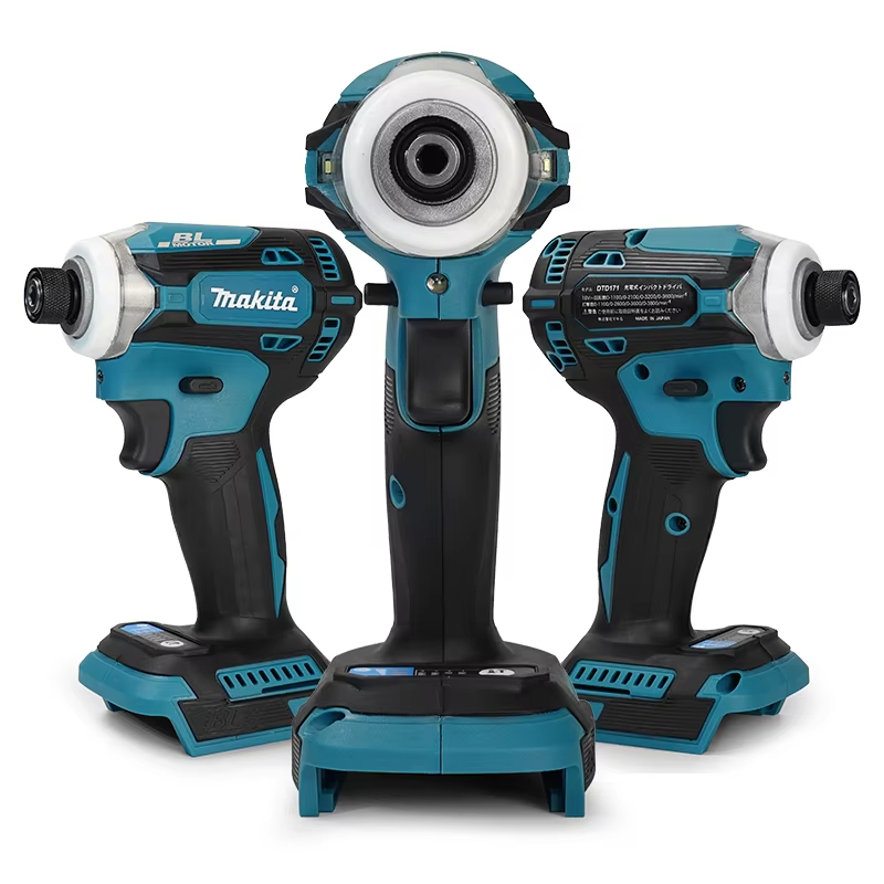 Makita Original DTD171 Brushless Impact Driver Rechargeable Screwdriver Drills Cordless Power Tools 18V BL Motor Bare Tool Unit