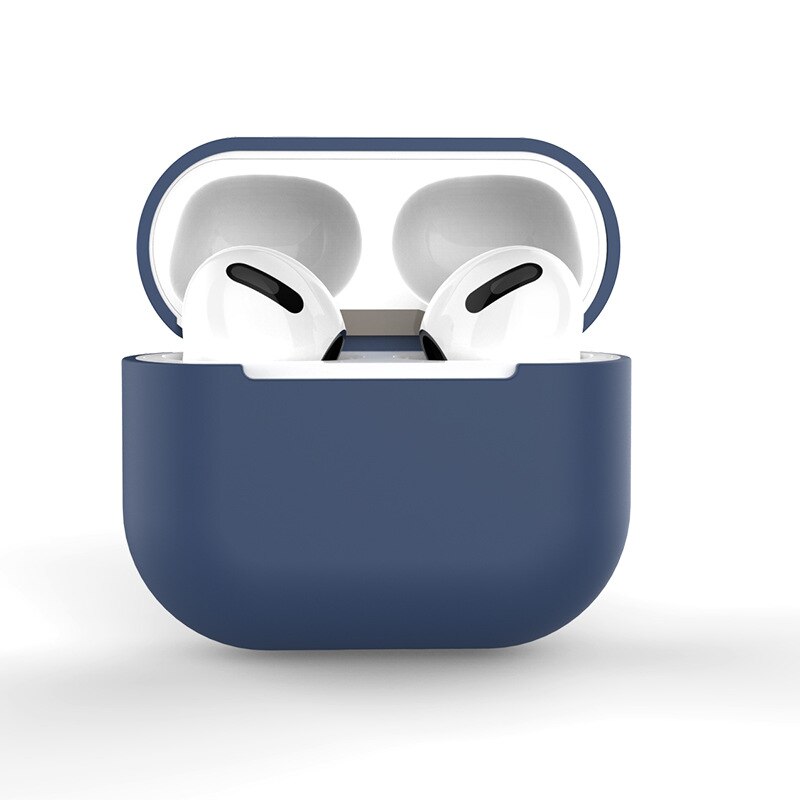 2025 Siliconen Beschermhoes Voor Apple Airpods 3 Case Sticker Bluetooth Case Voor Airpod 3 Voor Airpods 3 Oortelefoon Accessoires Huid: Sky Blue