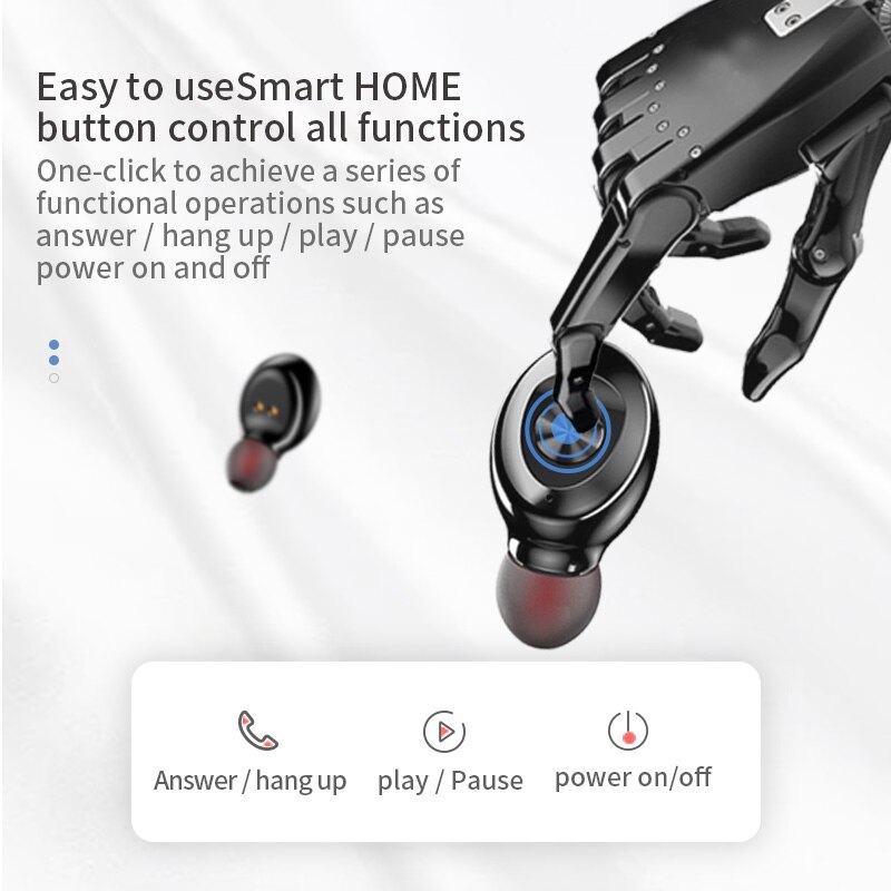 Cuffia avricolare senza fili portatile impermeabile di Bluetooth di prestazione di costo elevato del fornitore di Shenzhen XG-8