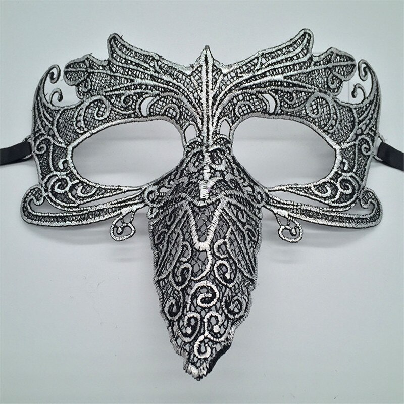 Parrot Lace Mask Halloween Masquerade Performing Mask