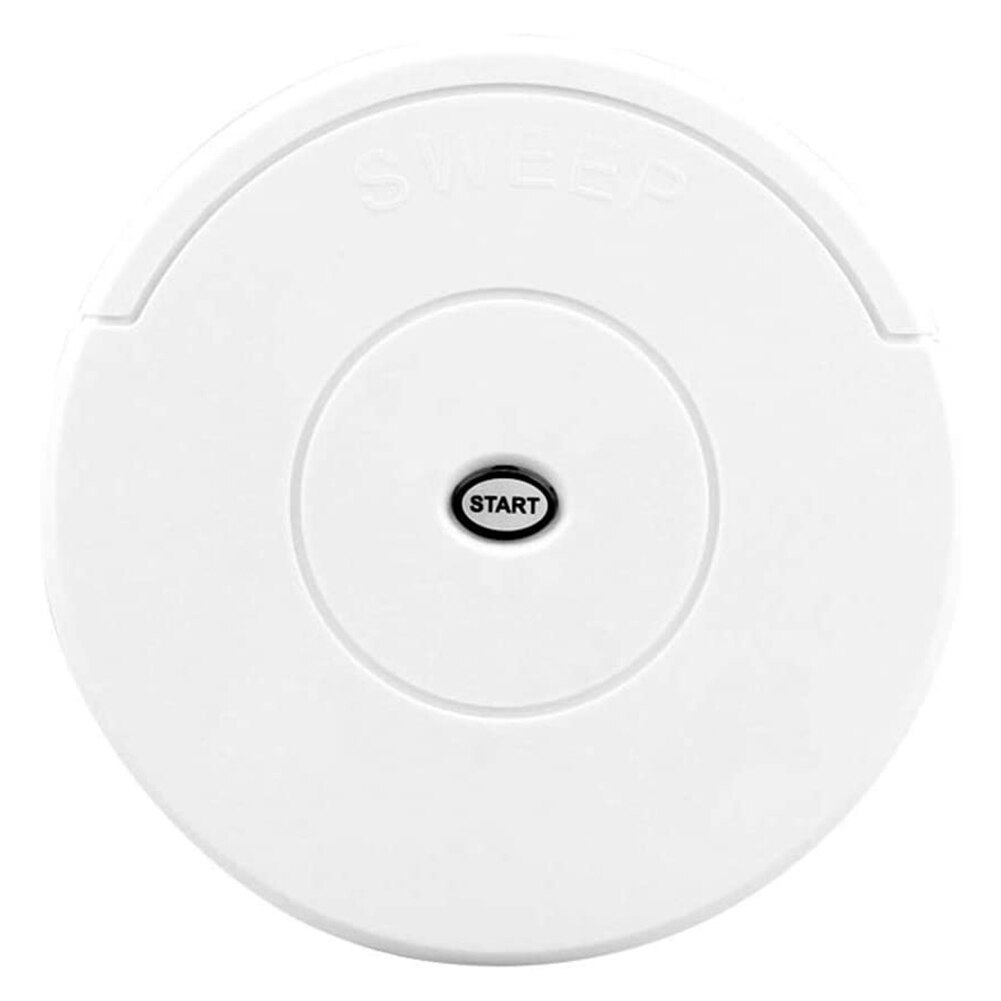 Home Automatic Smart Floor Cleaning Robot Sweeper Dust Remover Without Suction Household Automatic Cleaners: White